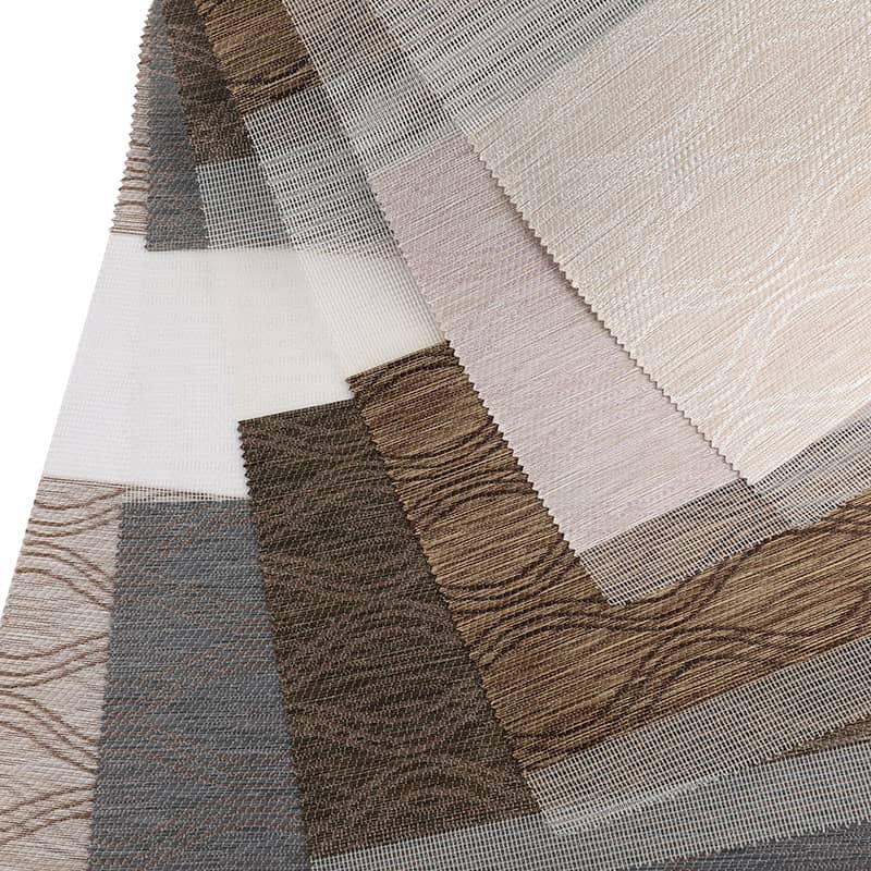 F040 Otel Yatak Odası Gündüz-Gece Perde Yarı Karartma Zebra Perde Kumaş