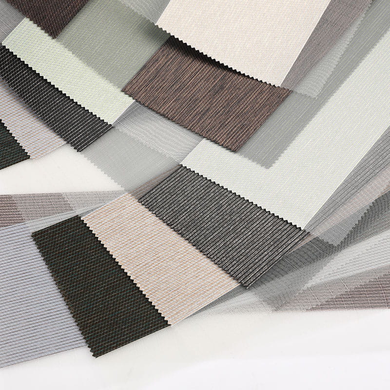 F078 Yatak Odası Okul Çift Kat Yarı Karartma Zebra Perde Kumaşı